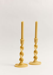 Medium Twistie Beeswax Candle